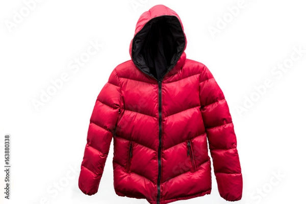 Obraz down jacket isolated on white background