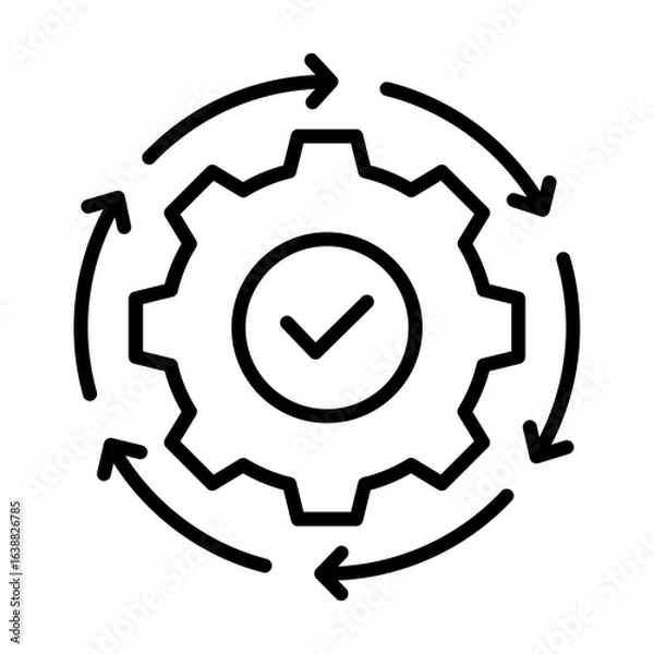 Fototapeta Effectiveness
