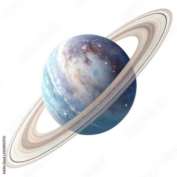 Obraz earth and moon