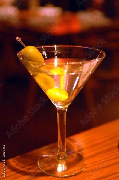 Fototapeta dry martini cocktail
