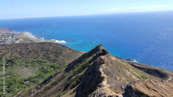 Fototapeta Ocean and Mountains 