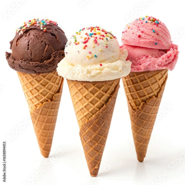 Obraz ice cream cones