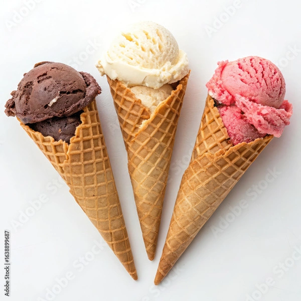 Obraz ice cream cones