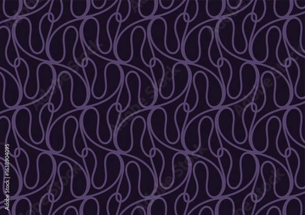 Fototapeta Abstract modern random pattern dark background
