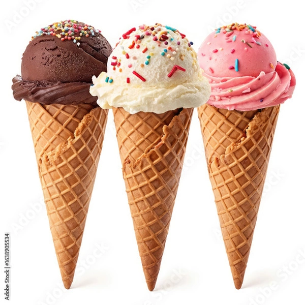 Obraz ice cream cones