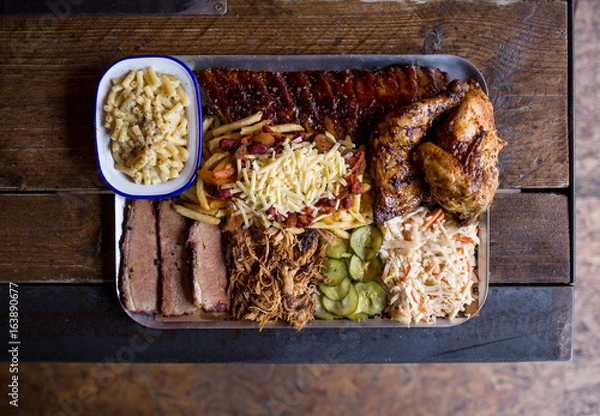 Obraz BBQ Food Challenge