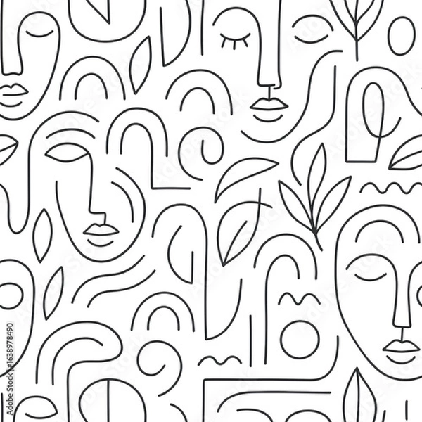 Obraz minimalist line