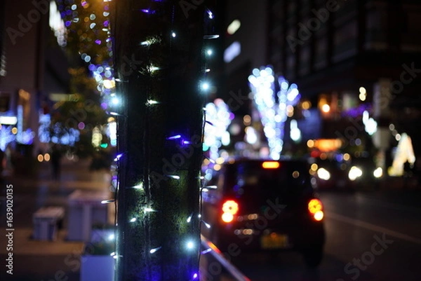 Obraz クリスマスのイルミネーション