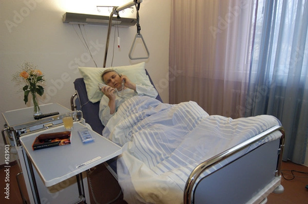 Fototapeta krankenzimmer
