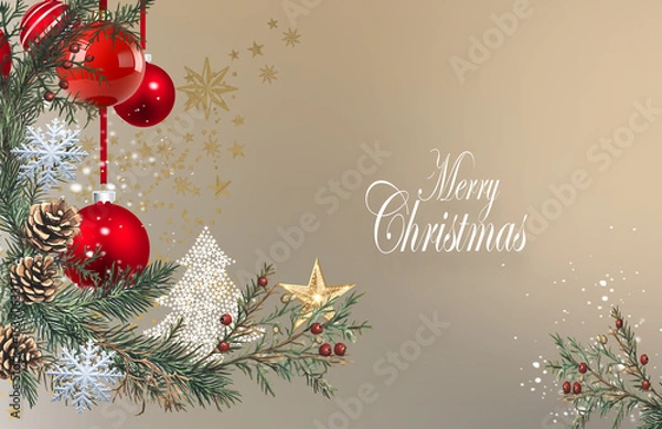 Obraz Merry Christmas