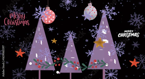 Obraz Merry Christmas