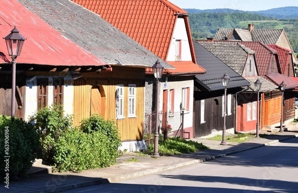 Obraz Wiejskie chaty