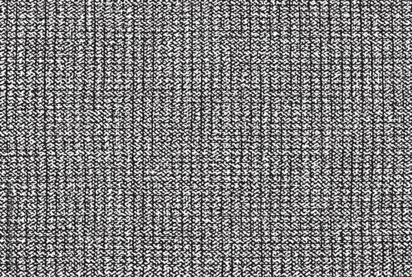 Obraz Black leather texture background. Vector monochrome illustration