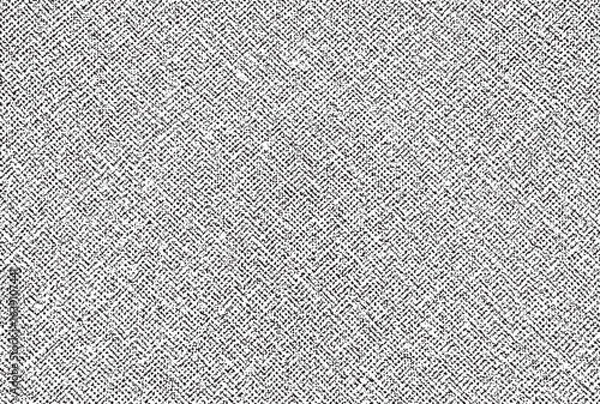 Obraz  Mottled canvas texture. Vector monochrome illustration