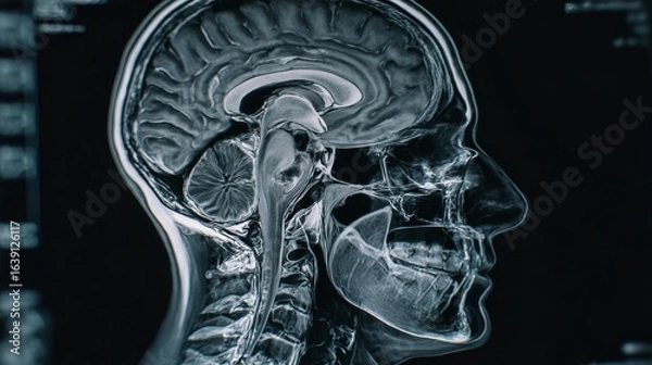 Fototapeta Mri diagnostics  comprehensive imaging techniques for assessing human body health and conditions