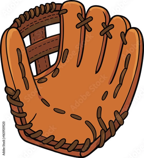 Obraz 野球のグローブのイラスト