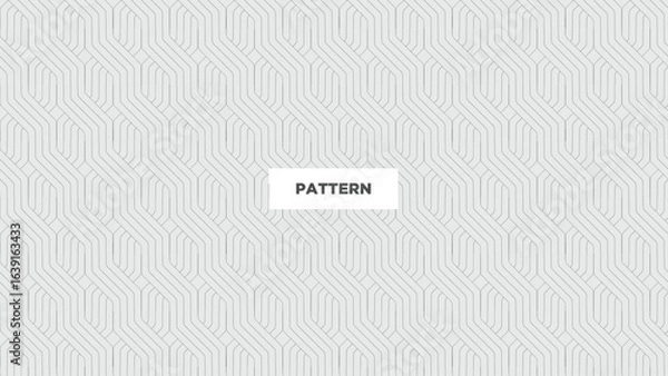 Obraz Monochrome Geometric Pattern Background