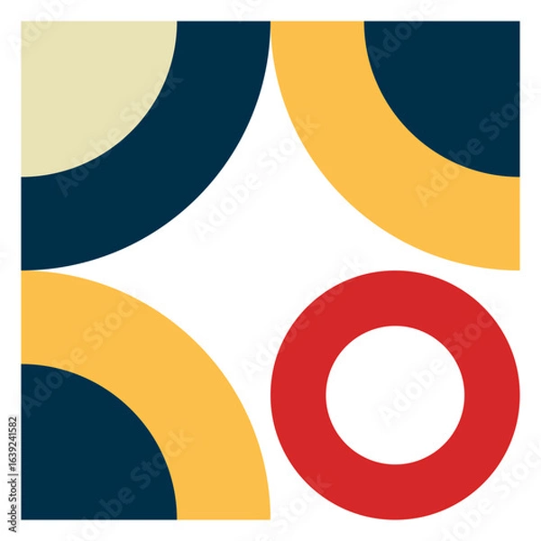 Obraz Abstract Bauhaus Shape