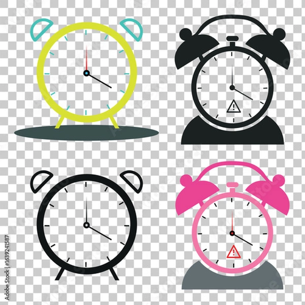 Obraz Alarm Clock Vector Icon,