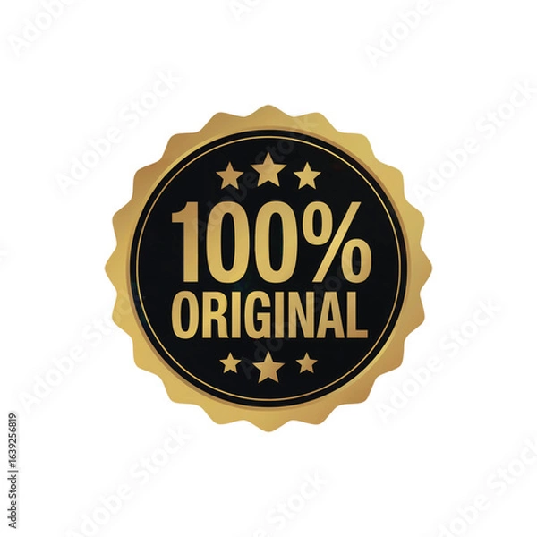 Obraz 100% Original Badge.