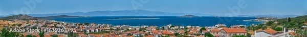 Fototapeta View of Cunda Island