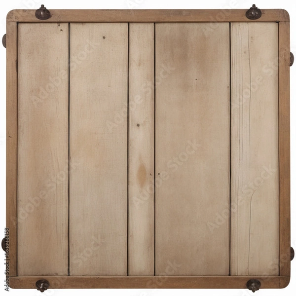 Obraz 木製のメッセージボード