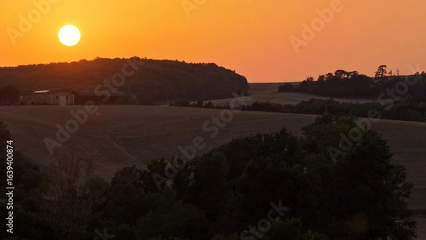 Obraz Campagne orange