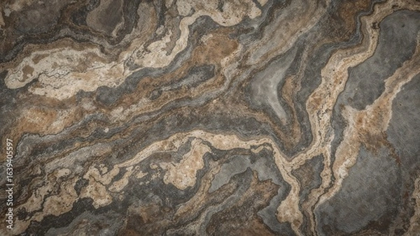 Fototapeta Dark gray backdrop with sandstone pattern