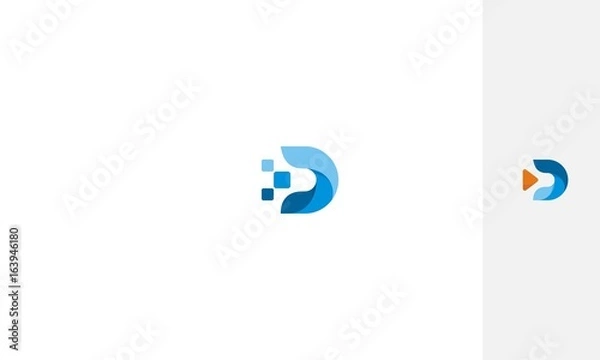 Fototapeta d Internet symbol icon vector logo