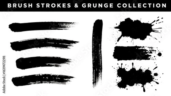 Obraz brush stroke background