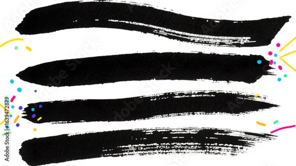 Obraz brush stroke background