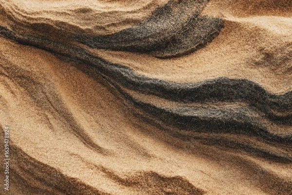 Fototapeta Abstract sandy surfaces for unique backgrounds and creative design projects