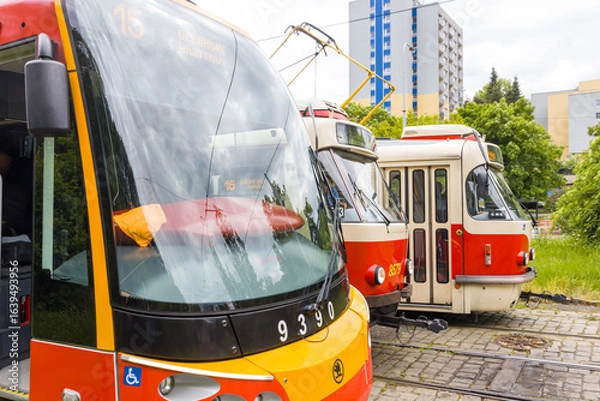 Obraz Straßenbahn in Prag