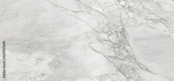 Fototapeta Onyx White-Brown Colored Crystal Marble Texture with Icy Colors, Polished Quartz Stone Background, It Can Be Used For Interior-Exterior Home Decoration and Ceramic Tile Surface, Wallpaper.