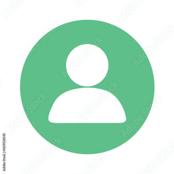 Obraz Human Connection Symbol – Team Communication Circle Vector Illustration