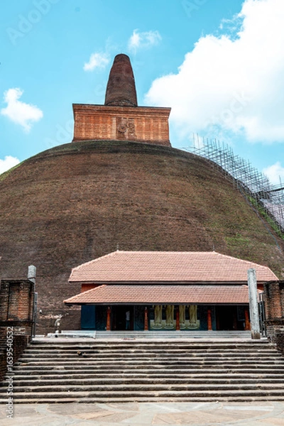 Fototapeta temple in Anuradhapura, sri lanka