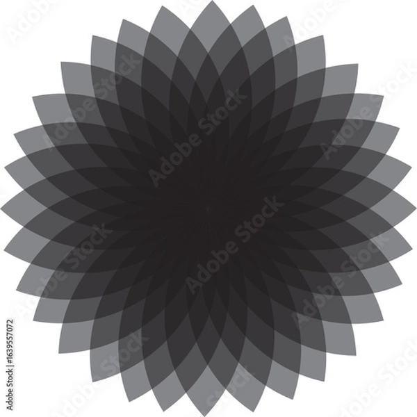 Obraz black and white abstract background