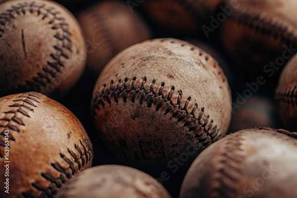 Obraz Baseball Balls