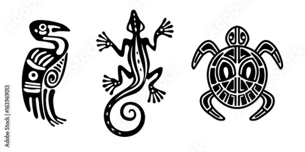 Obraz Indian design elements