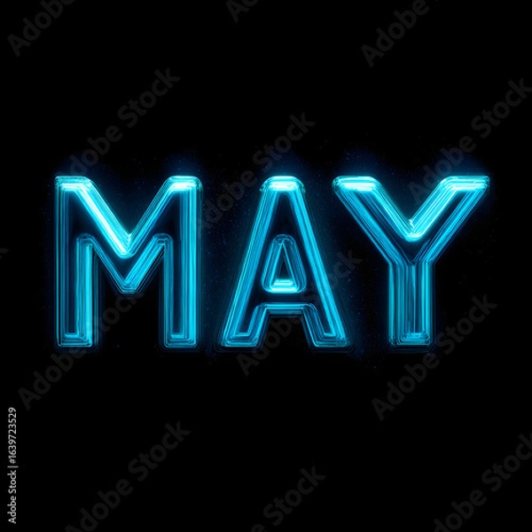 Obraz May Month Text