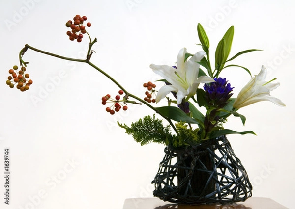 Obraz ikebana iii