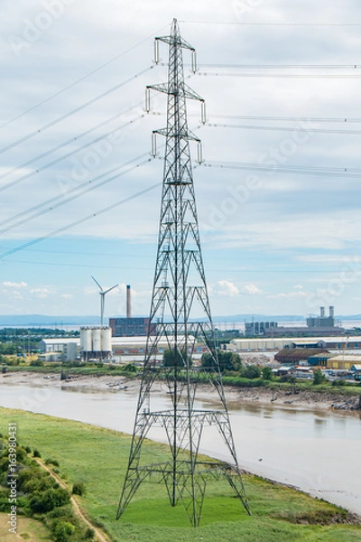 Fototapeta Electricity pylon