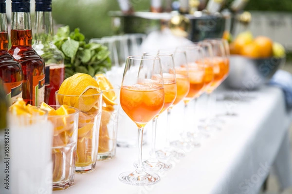 Obraz Letni aperitif na imprezę / event