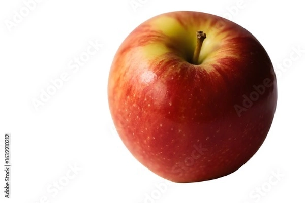 Fototapeta red apples isolated on white