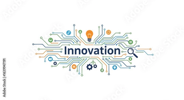 Obraz Innovation circuit board design