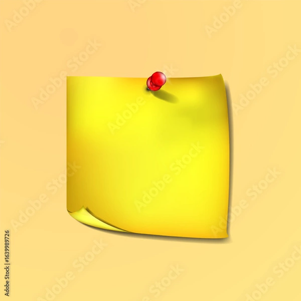 Obraz Post it 3d