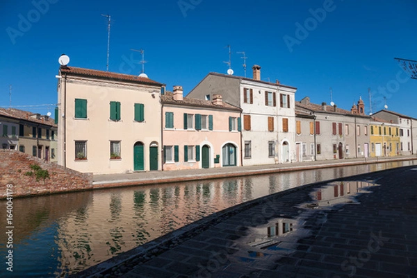 Obraz Comacchio Canal, Italy