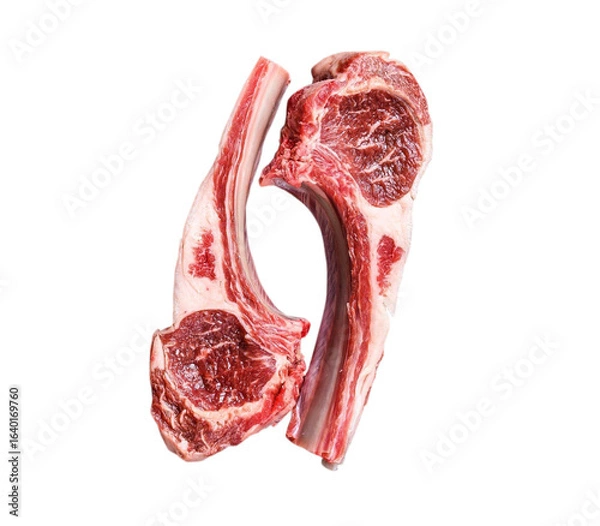 Obraz raw lamb chops