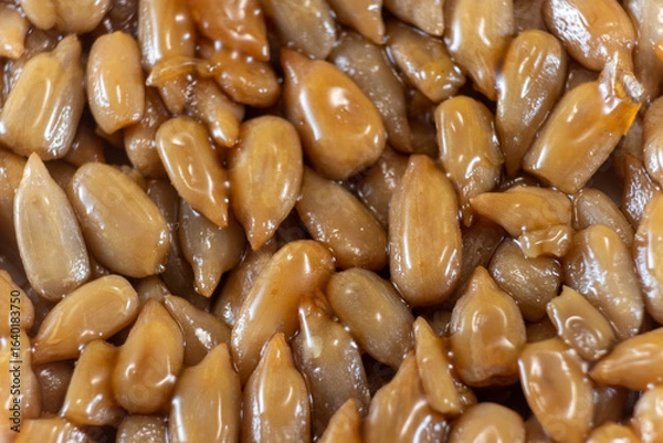 Obraz Chinese Watermelon Seed Brittle Squares with Sweet Glaze