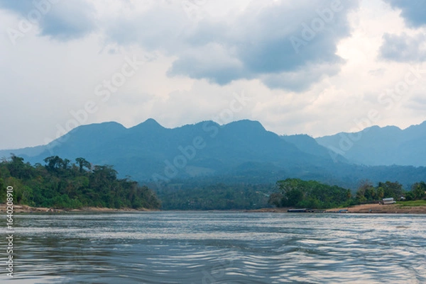 Obraz lake and mountains
